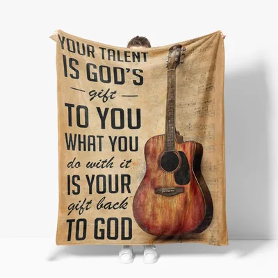 Your Talent Is God's Blanket: Acoustic Guitar and Scripture Design