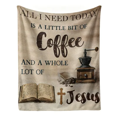 Coffee and a Whole Blanket: Rustic Design with Coffee and Jesus
