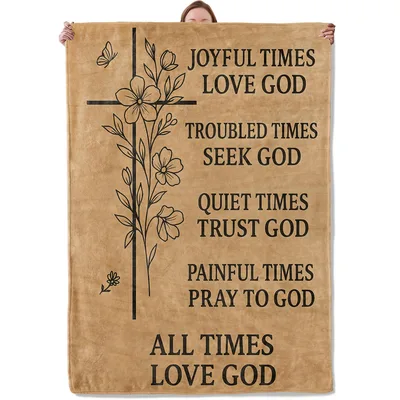 Love God in All Blanket – Love God in All Times Blanket