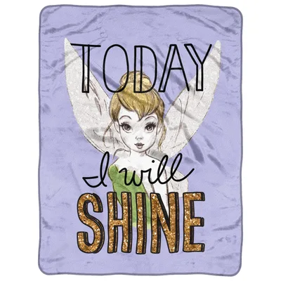 Today I Will Shine Blanket: Fairy Fantasy Design