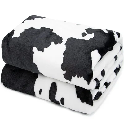 Holstein Cow Blanket for Cozy Farm-Loving Days