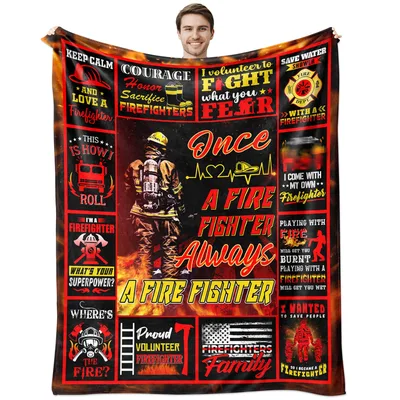Firefighter Fire Rescue Blanket for First Responders