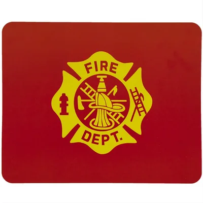 Fire Department Blanket Featuring the Classic Maltese Cross Emblem