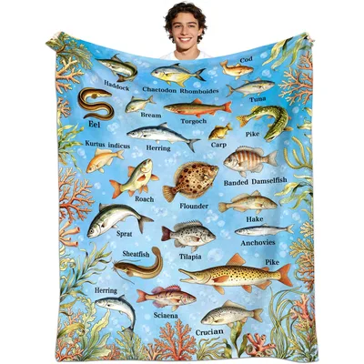 Fish Species Chart Blanket: A Scientific Guide to Ocean Life