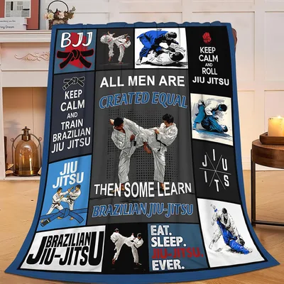 Brazilian Jiu Jitsu Martial Blanket for Grapplers and Fighters