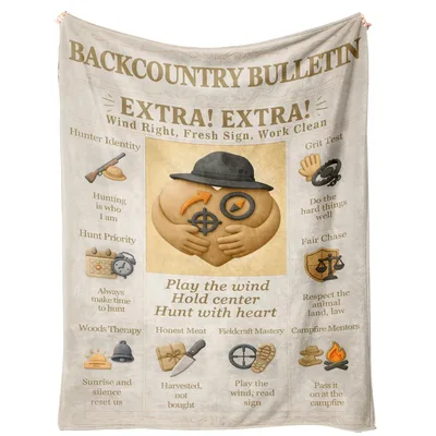 Hunting Fieldcraft Creed Blanket features a Backcountry