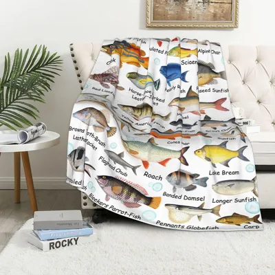 Types of Fish Pattern Blanket: A Scientific Guide to Aquatic Life