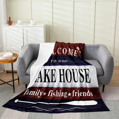 Welcome to Our Lake Blanket: Family Fishing House Design