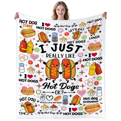 I Just Really Like Hot Blanket: A Fun Throw for Foodies