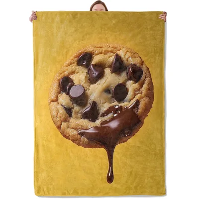Golden Chocolate Chip Cookie Blanket