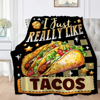 I Just Really Blanket: A Fun Taco Design for Foodies