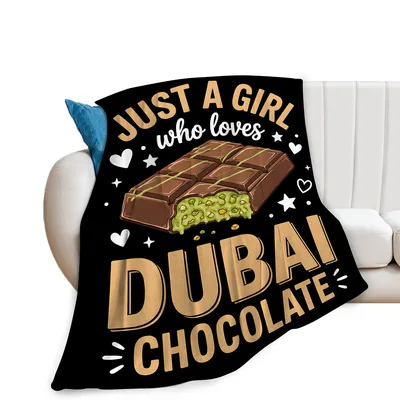 Just a Girl Who Loves Dubai Blanket