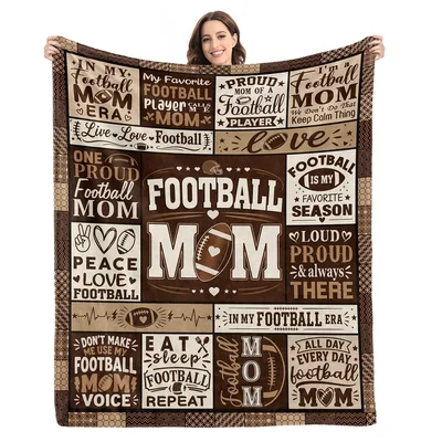 Football Mom Blanket: A Patchwork of Pride for the Field