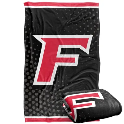 Red Letter Team Emblem Blanket: Bold F Logo Design