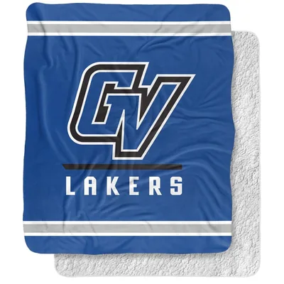 Blue Letter Team Emblem Blanket: GV Lakers Collegiate Design