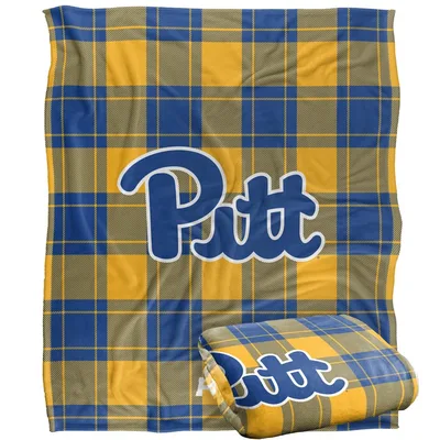 Campus Plaid Spirit Design Blanket Pitt Plaid Throw