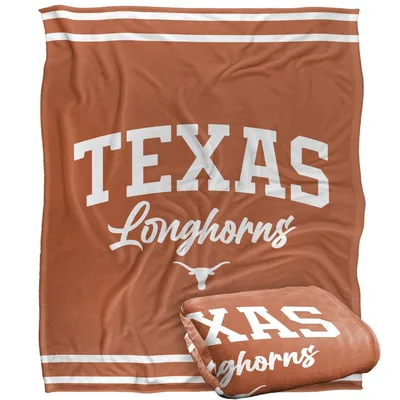 Striped Team Logo Design Blanket for Texas Fans