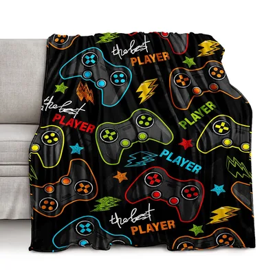 The best Player Blanket with Gaming Controllers Pattern