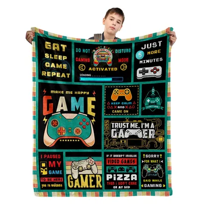 Game Controller Blanket: A Retro Gaming Collage for Your Next Session
