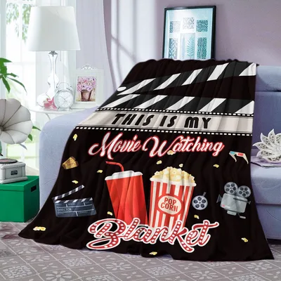 Movie Theater Film Night Blanket