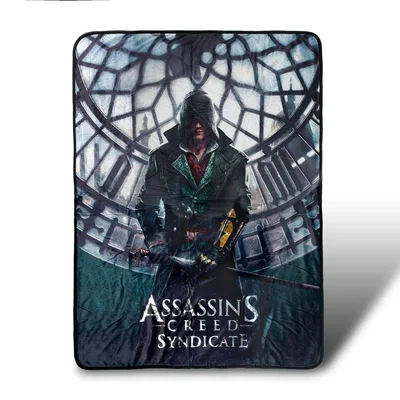 Hooded Assassin Under Glass Blanket: Victorian Action Art