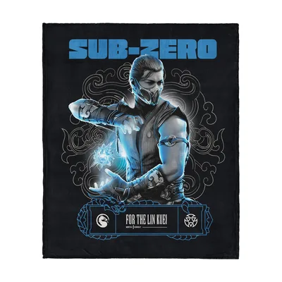 Ice Ninja Warrior Blanket: Sub-Zero and the Lin Kuei Tribute Design