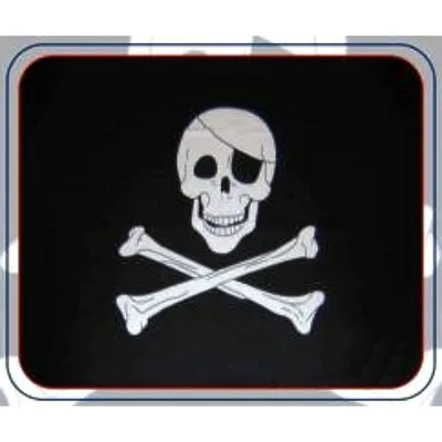 Pirate Skull Crossbones Flag Blanket for Gothic Style Lovers