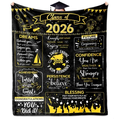 Class of 2026 Graduation Memories Blanket