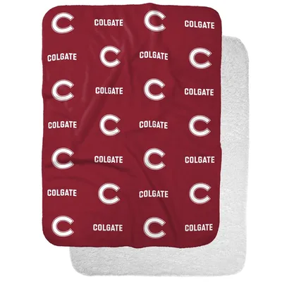 Collegiate C Logo Pattern Blanket: Colgate University Design