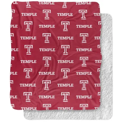 Letter T Logo Pattern Blanket Celebrating Temple University Spirit