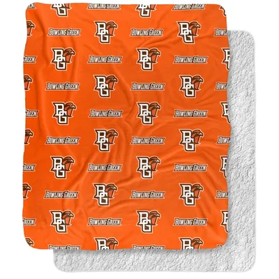Repeating Logo Pattern Blanket: Bowling Green Supporter Design