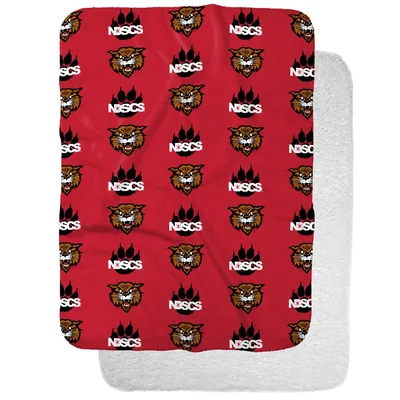 Mascot Head Logo Pattern Blanket No. 3: N*SCS Wildcat Design