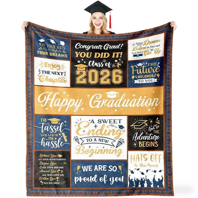 Class of 2026 Graduation Blanket No. 2