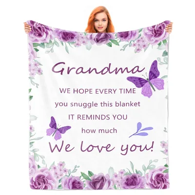 Grandma We Hope Every Blanket Reminds You How Much We Love You