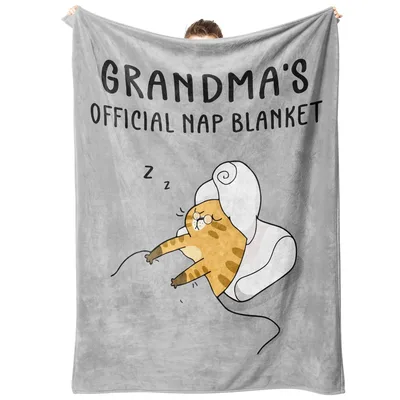Grandma Nap Cat Blanket: Official Nap Design for Cozy Afternoons