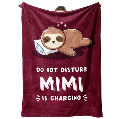 Sleepy Sloth Mimi Charging Blanket for Grandma's Nap Time