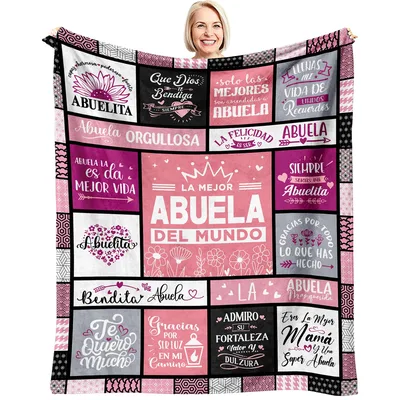 Abuela La Mejor Del Blanket: A Patchwork Tribute to Grandmothers