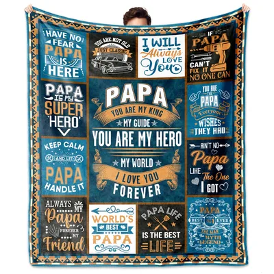 Papa Blanket: You Are My Hero King and Guide Design
