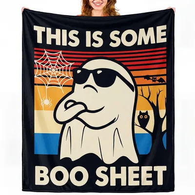 This Is Some Boo Blanket: Cool Ghost Halloween Design