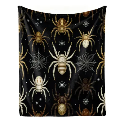 Spider Web Halloween Pattern Blanket No. 2