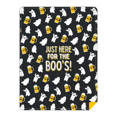 Just Here Blanket: Boo's Halloween Ghost Design
