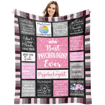 Psychologist Career Pride Blanket: Best Psychologist Ever Quilt Design