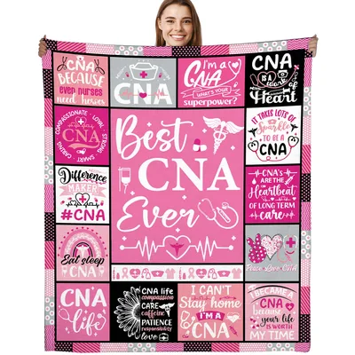 Best CNA Ever Nursing Blanket: A Patchwork of Care and Compassion