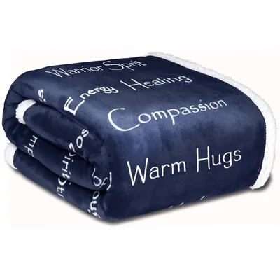 Healing Words Get Well Blanket with Courage and Warm Hugs