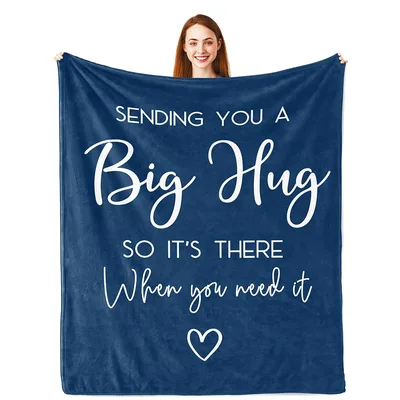 Big Hug Comfort Blanket Sending You a Big Hug So It's There