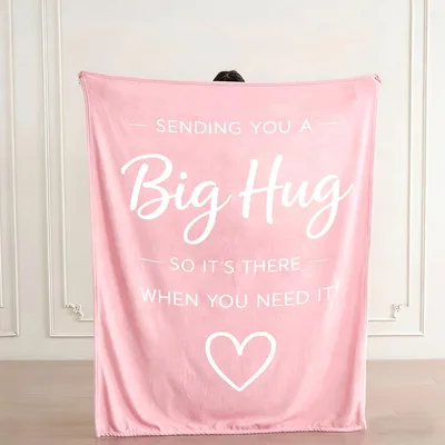 Get Well Hug Blanket: Sending You a Big Hug Design
