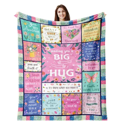 Encouragement Hug Get Well Blanket: A Patchwork of Love and Strength