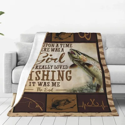 Girl Who Really Loved Blanket features a jumping trout