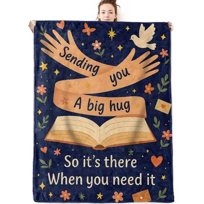Sending You a Big Blanket: A Warm Hug Design for Hard Days