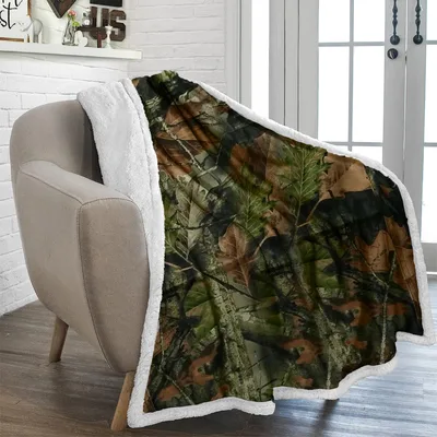 Hunting Camo Blanket